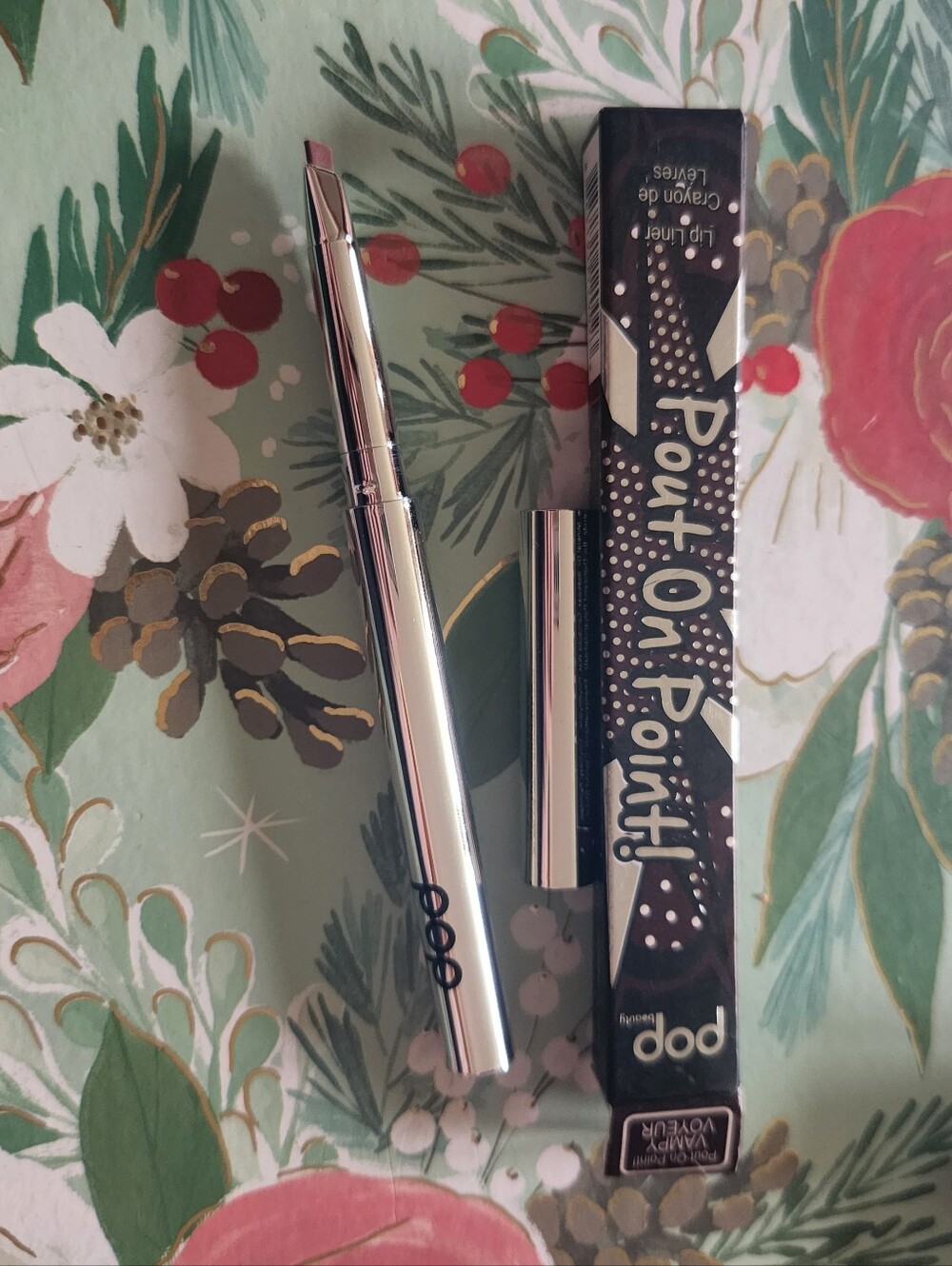 NIB POP Beauty Pout On Point! Lip Liner - Vampy Voyeur